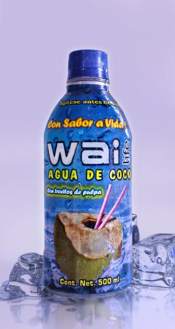Agua de coco   Wai Life (Comida y Bebidas), en Guadalajara, JALISCO