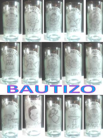 VASOS CUBEROS GRABADOS A SANDBLAST, PERSONALIZADOS CON LA IMAGEN O LOGO  (Artesan�as), en TIZAYUCA  EL MIO CID, HIDALGO