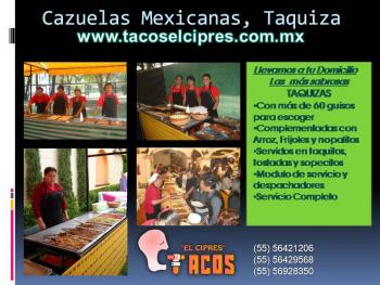 taquizas, taquizas a domicilio (Equipos y Servicios), en Cd. de M�xico, DISTRITO FEDERAL