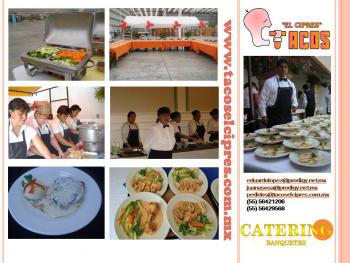 banquetes, catering (Comida y Bebidas), en Cd. de M�xico, DISTRITO FEDERAL